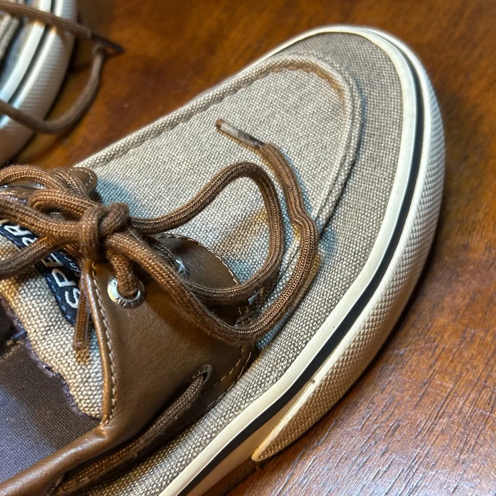 Sperry Men's Brown and Gray Boat Shoes
